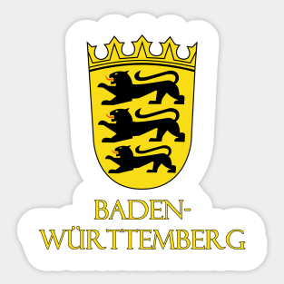 Baden-Wurttemberg, Germany - Coat of Arms Design Sticker